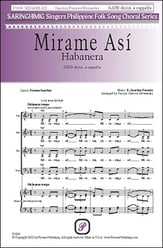 Mirame Asi SATB choral sheet music cover